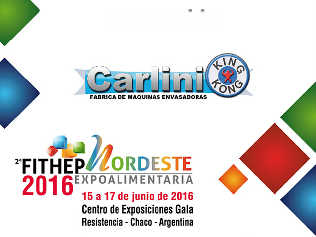Carlini expondrá en FITHEP 2016, Chaco